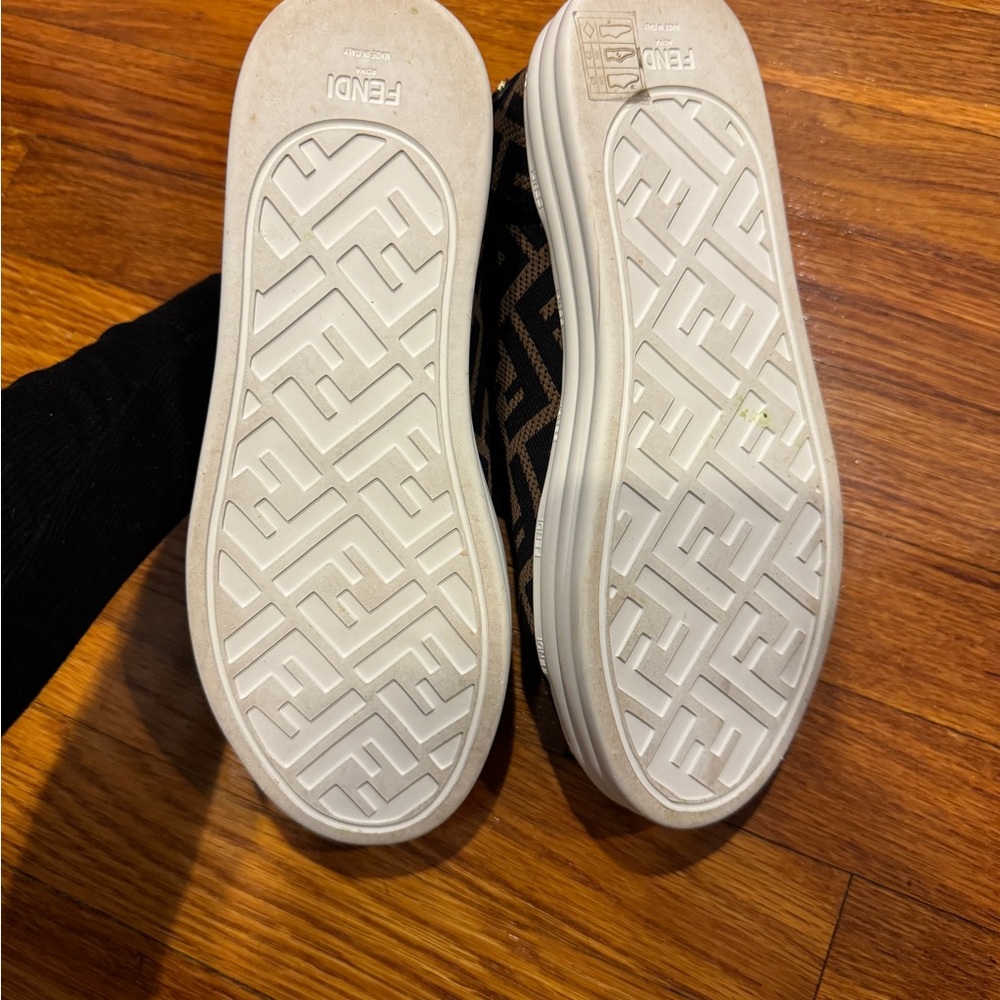 FENDI FF platform sneakers - Picture 5 of 6